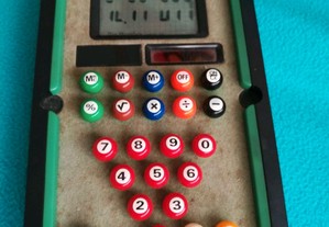 Calculadora mesa de bilhar vintage