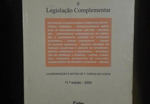 Código Comercial e Legislação Complementar 11ªEdição raro