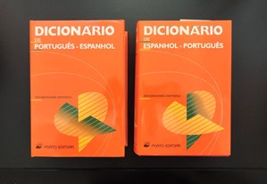 Dicionários Português-Espanhol e Espanhol-Português (pré-acordo)