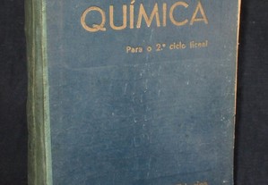 Livro Compêndio de Química José A. Teixeira 2º ciclo liceal