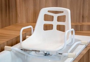 Cadeira rotativa para banheira aluminio