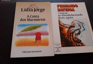 Obras de Lídia Jorge e Fernando Batinga