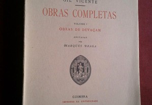 Marques Braga-Gil Vicente:Obras Completas-Coimbra-1933
