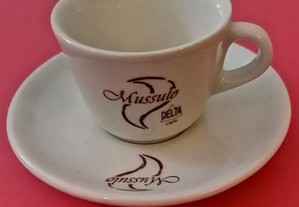 Chávena e pires cafés Delta, Mussulo