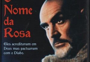 Dvd O Nome da Rosa - drama histórico - Sean Connery - 2 dvd's - extras