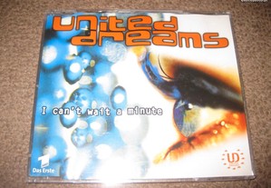 CD Single dos United Dreams "I Can`t Wait a Minute"