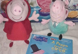Conjunto Porquinha Peppa e Frozen Brinquedos novos