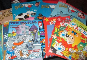 31 revistas infantis - Batatoon - Rik Rok - Tio Pe