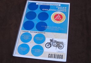 Cópia encadernada catálogo EFS 301 m motorizada moto antiga 50 cc