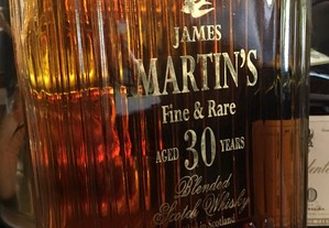Whisky james Martins 30 anos