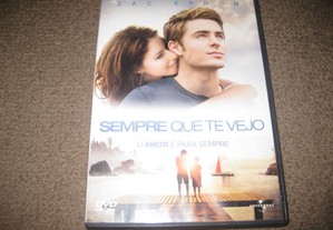 DVD "Sempre Que Te Vejo" com Zac Efron