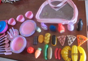 Conjunto de brinquedos de menina - I