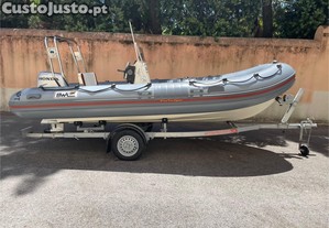 Semi rgido BWA 510 Open + Honda BF 50 em excelente estado