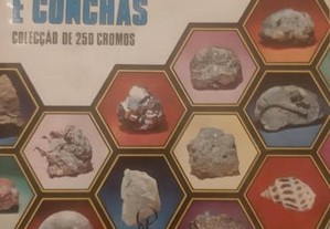 Caderneta Mineralogia, minerais, fosseis e conchas completa