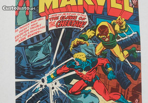 CAPTAIN MARVEL 48 Marvel Comics 1976 bronze age BD Banda Desenhada