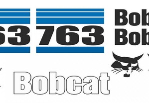 Kit autocolantes Bobcat 763