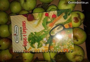 Livro de Receitas de Sopas e Legumes -Vaqueiro
