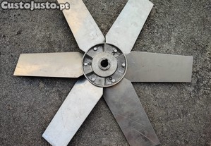 Hélice metálica de ventilador industrial (axial) 6 pás