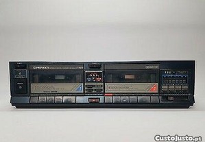 PIONEER CT-1060W Tape Deck Duplo Vintage