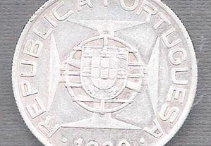 Moeda S. Tome e Príncipe 10$00 Escudos 1939