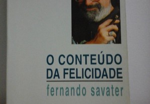 LIVRO O Conteúdo da Felicidade de Fernando Savater