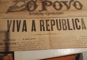 Jornais da República Portuguesa da Época do 5 de Outubro