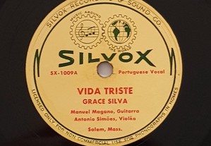 FADO Grafonola Disco 78 rpm // Grace Silva - Armando Vieira