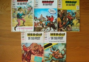 Colecção Ciclone - Heróis do Far-West - 5 números