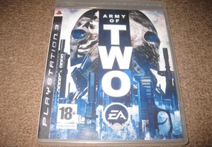 Jogo "Army of Two" para PS3/Completo!