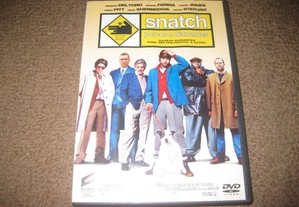 DVD "Snatch - Porcos e Diamantes" com Brad Pitt