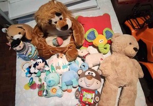 Conjunto de brinquedos ursinhos de peluche