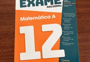 Livro Preparar o Exame Nacional Matemática A 12 ano