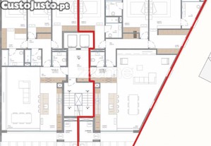 Apartamento T3 Esquerdo No Piso 7N C/ 208M² -...