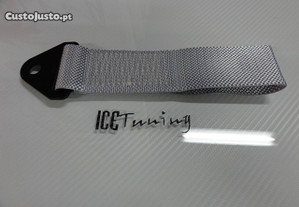Fita de reboque LTec / tow loop / tow strap disponível em cinza