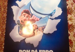 Cartaz de cinema - Ron dá erro - portes incluidos