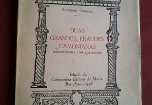 Eleutério Cerdeira-Duas Grandes Fraudes Camonianas-1946