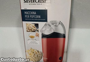 Mquina de Fazer Pipocas SilverCrest  SPCM 1200 C1 1200W na Caixa com Manual de Instrues