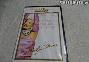 DVD-Os homens preferem as loiras-Marylin Monroe