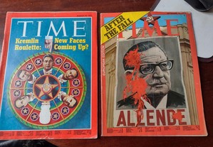 Revistas Time 1971 e 1973