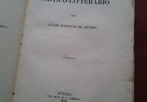 A. Rodrigues Azevedo-Esboço Crítico Literário-Funchal-1866