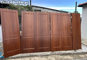 Portas para roupeiros embutidos