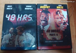 Coleçao original dvd 48 horas 1 e 2 selados