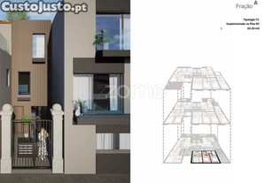 Apartamento T2 Novo Com Garagem - Bonfim - Porto