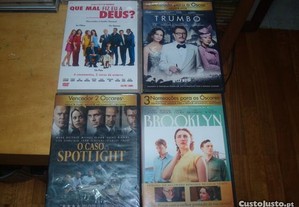Lote 4 DVDs recentes e originais