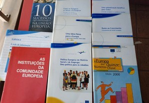 10 Livros Parlamento Europeu - Comissão Europeia