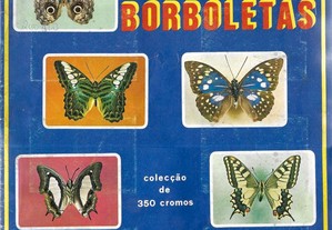 Caderneta O Maravilhoso Mundo das Borboletas 1979 - Completa com 350 cromos