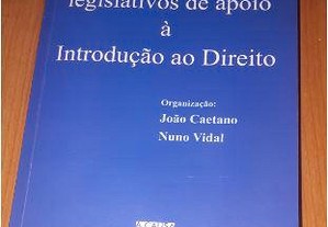 Coletânea de Textos Legislativos de Apoio a Introdução ao Direito