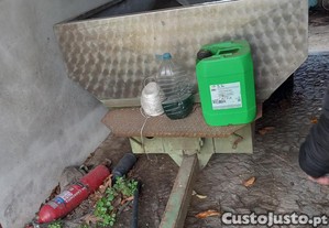 Transporte e descarga de uvas