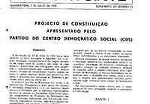 Diário da Assembleia Constituinte (1975) - 40 anos