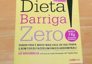 Livro Dieta Barriga Zero, Editora Leya